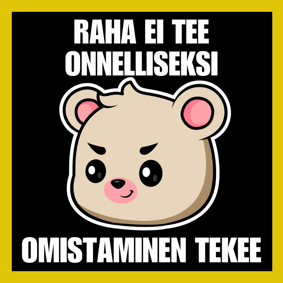 raha ei tee onnelliseksi omistaminen tekee nalle rahanalle finanssiveli
opiskelijoiden haalarimerkit haalarimerkki opiskelija