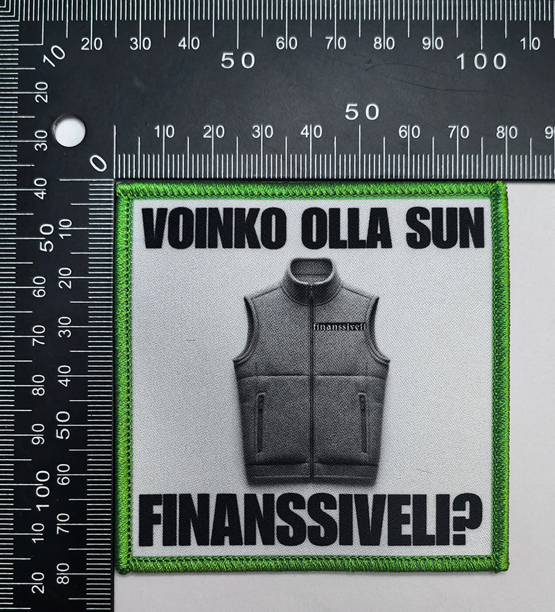 kyl sä tiiät voin olla sun finanssiveli uniikki rahispusakka toppaliivi fleeceliivi pukeutuminen haalarit
opiskelijoiden haalarimerkit haalarimerkki opiskelija