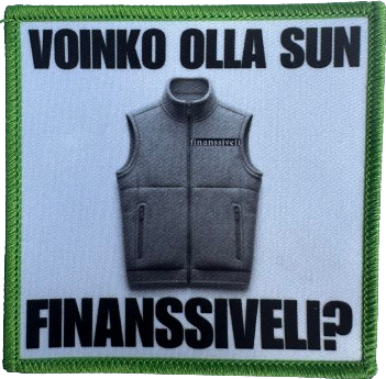 kyl sä tiiät voin olla sun finanssiveli uniikki rahispusakka toppaliivi fleeceliivi
opiskelijoiden haalarimerkit haalarimerkki opiskelija
